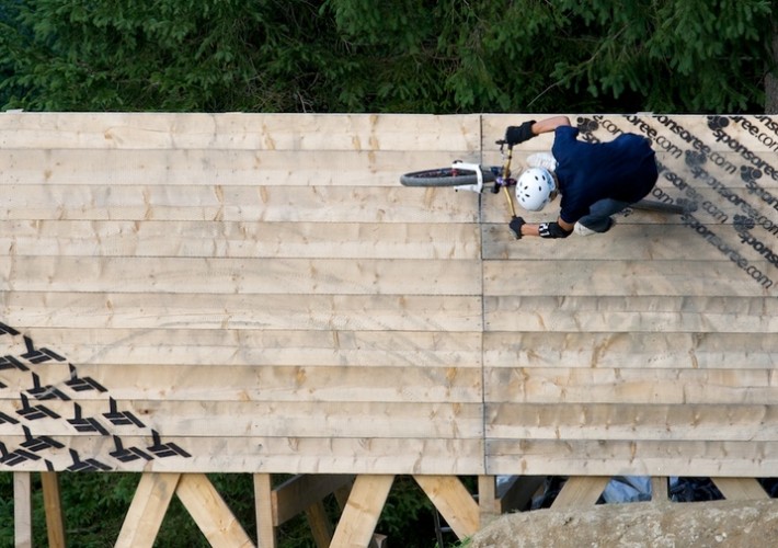 Adidas Slopestyle 2008 wallride