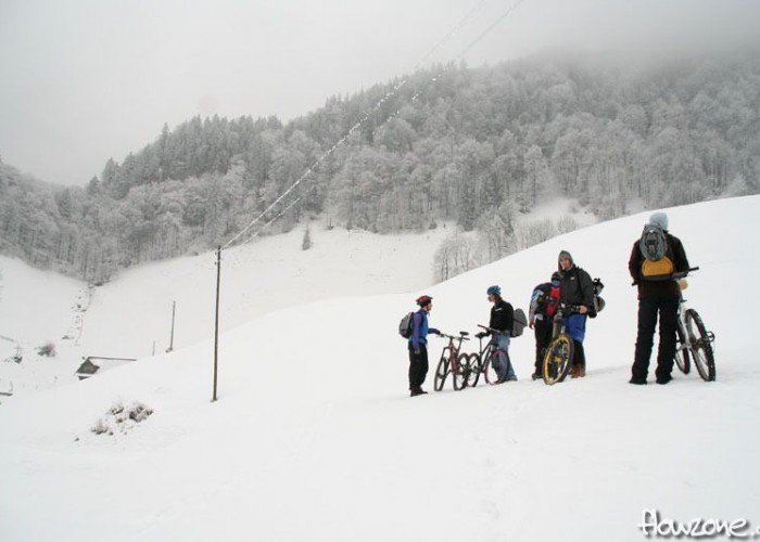 IMG_1555 Biken im Schnee - Snowbiken