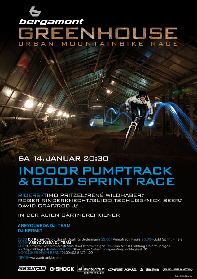 Bergamont Greenhouse Urban Mountainbike Indoor Race Pumptrack