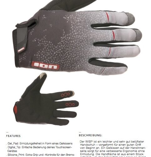 ion-bike-handschuh-wisp-grau ion-bike-handschuh-wisp-grau