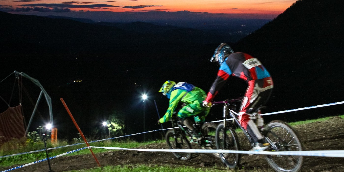 24h downhill race the night semmering zauberberg 2015