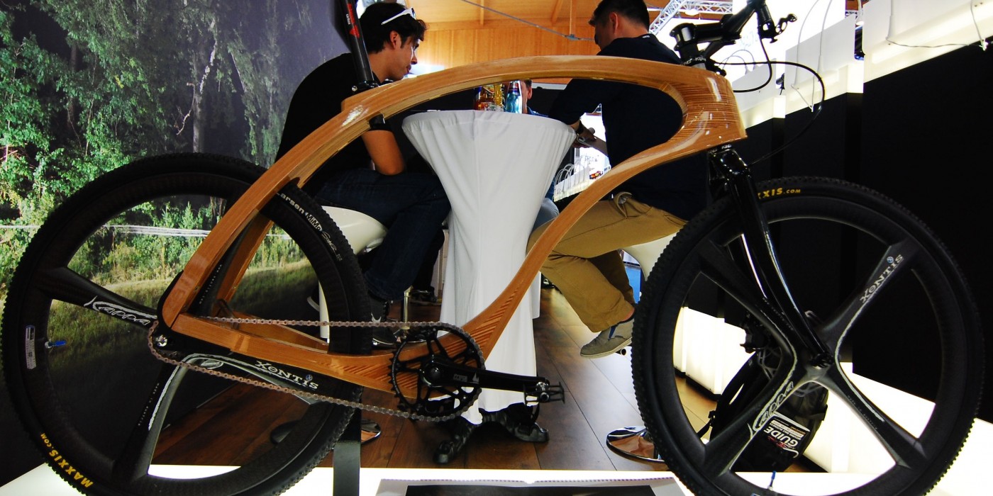 Konceptbikes gehören an die Eurobike, wie die Konceptcars an die Automesse